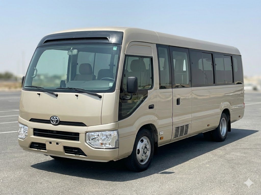 Toyota Coaster Bus Rental